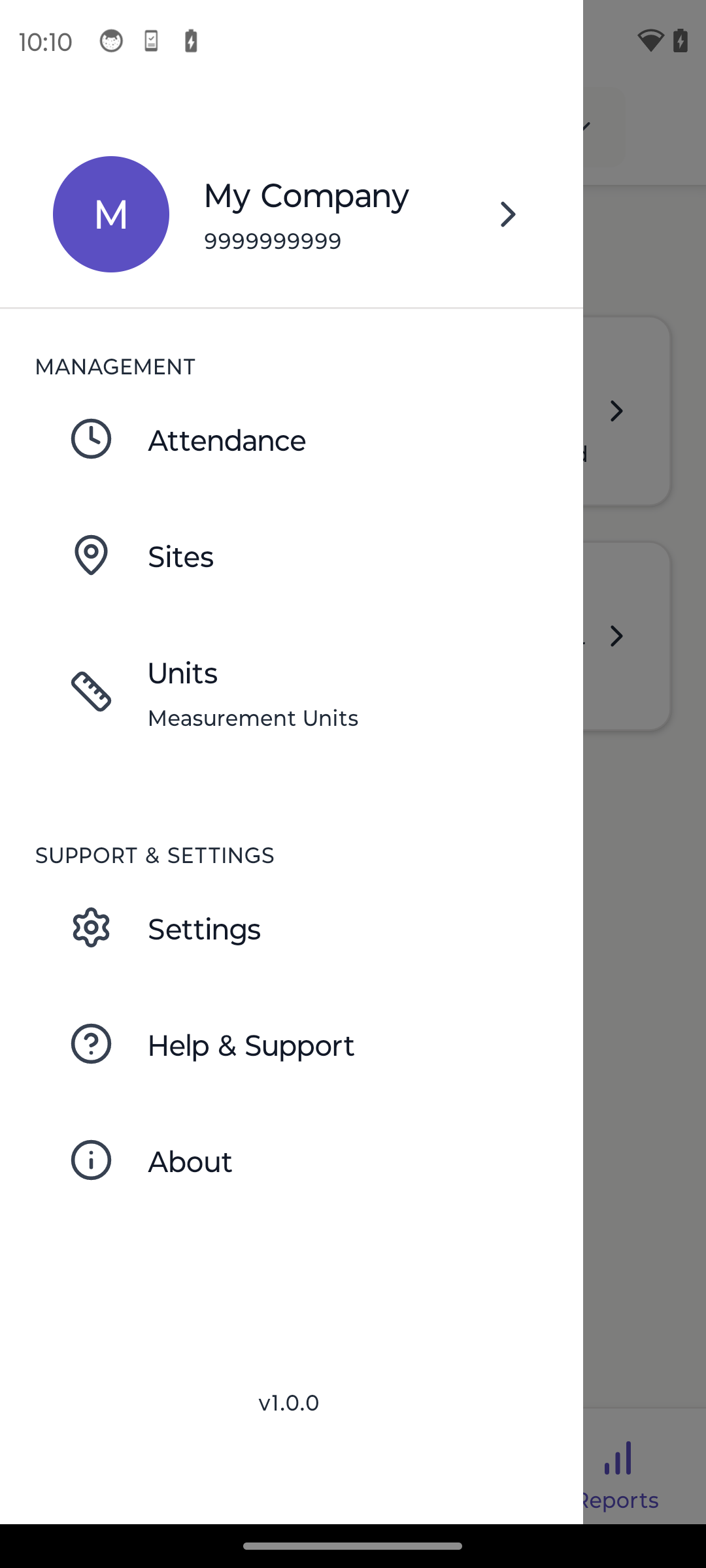 Karyati Task Management feature screenshot - Construction management app interface
