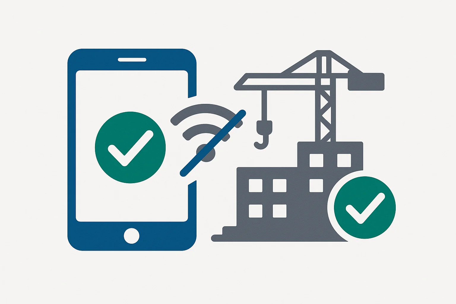 Offline Site Management: Working Without Internet on Indian Construction Sites